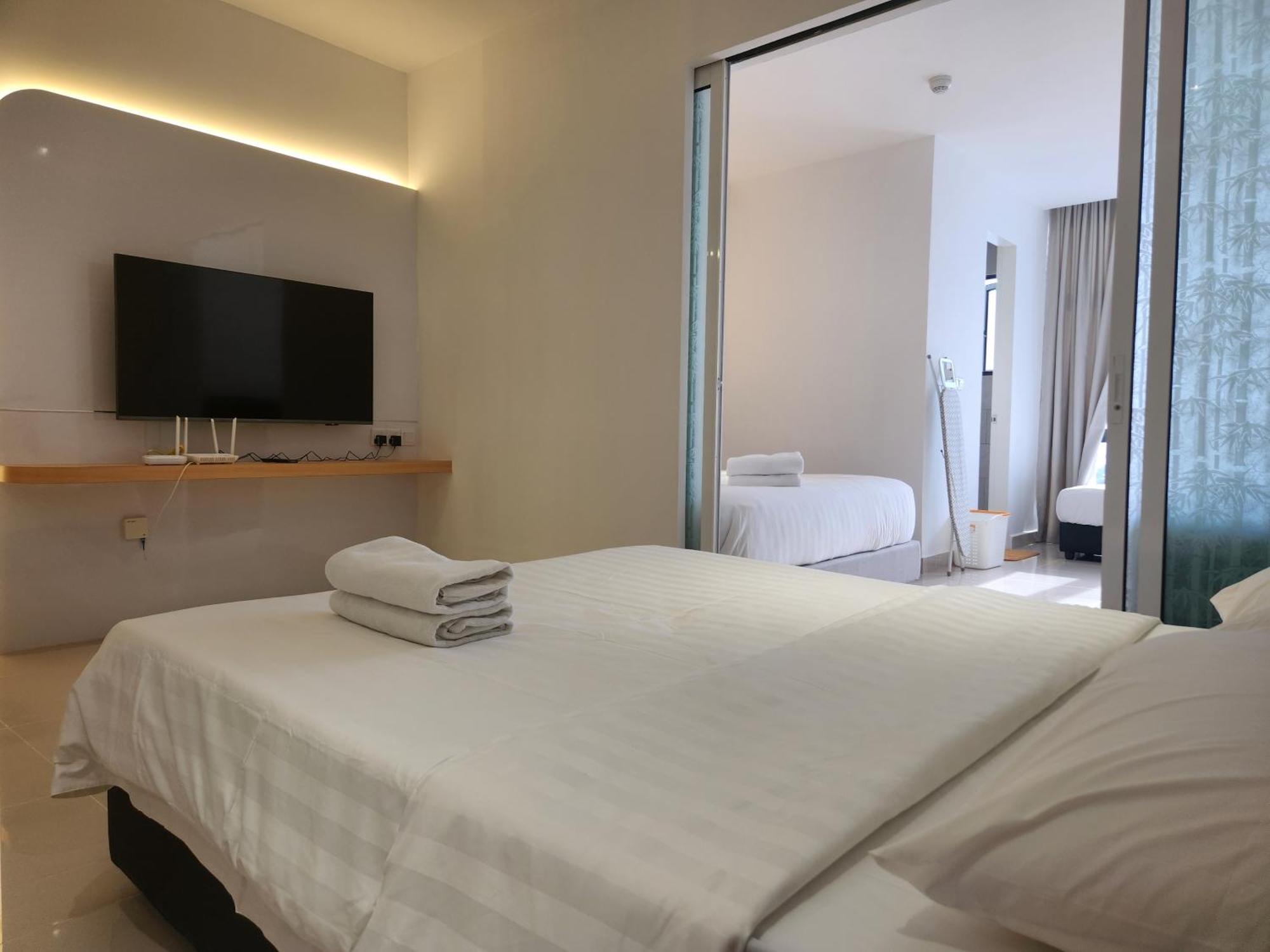 The Shore Kota Kinabalu City Centre By Lw Suites Rum bild
