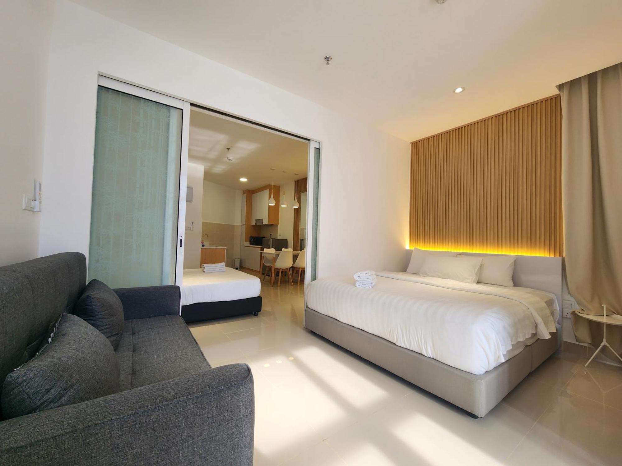 The Shore Kota Kinabalu City Centre By Lw Suites Rum bild