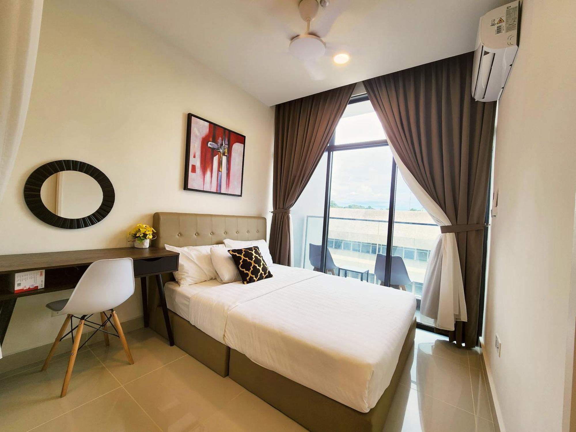 The Shore Kota Kinabalu City Centre By Lw Suites Rum bild