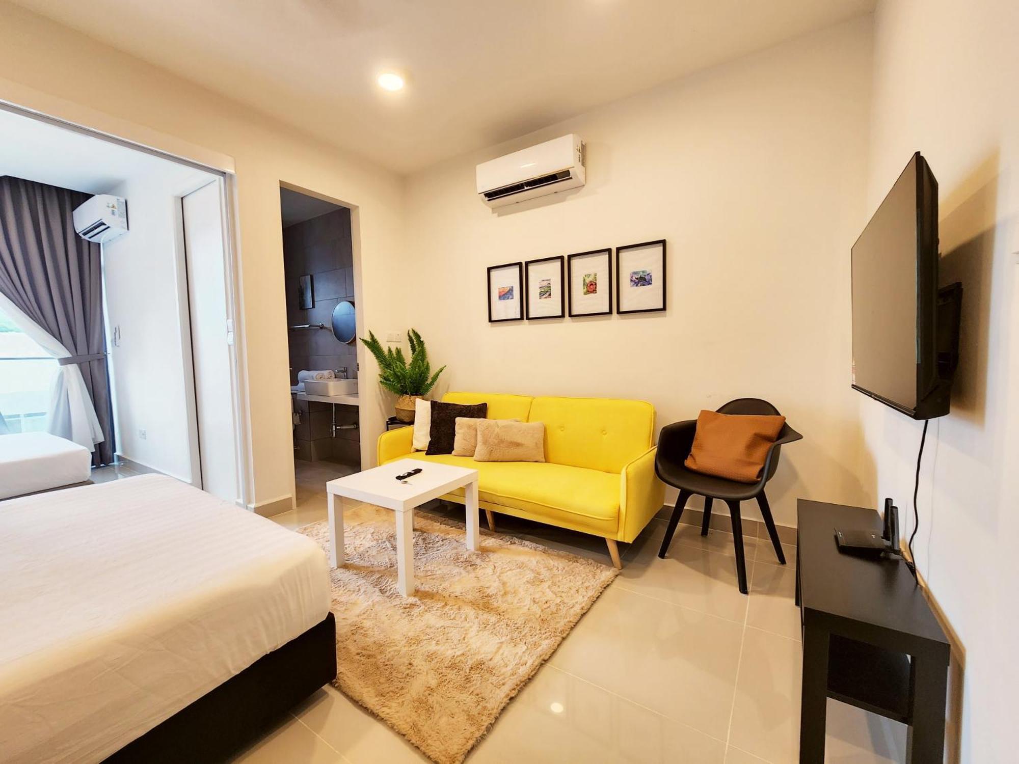 The Shore Kota Kinabalu City Centre By Lw Suites Rum bild