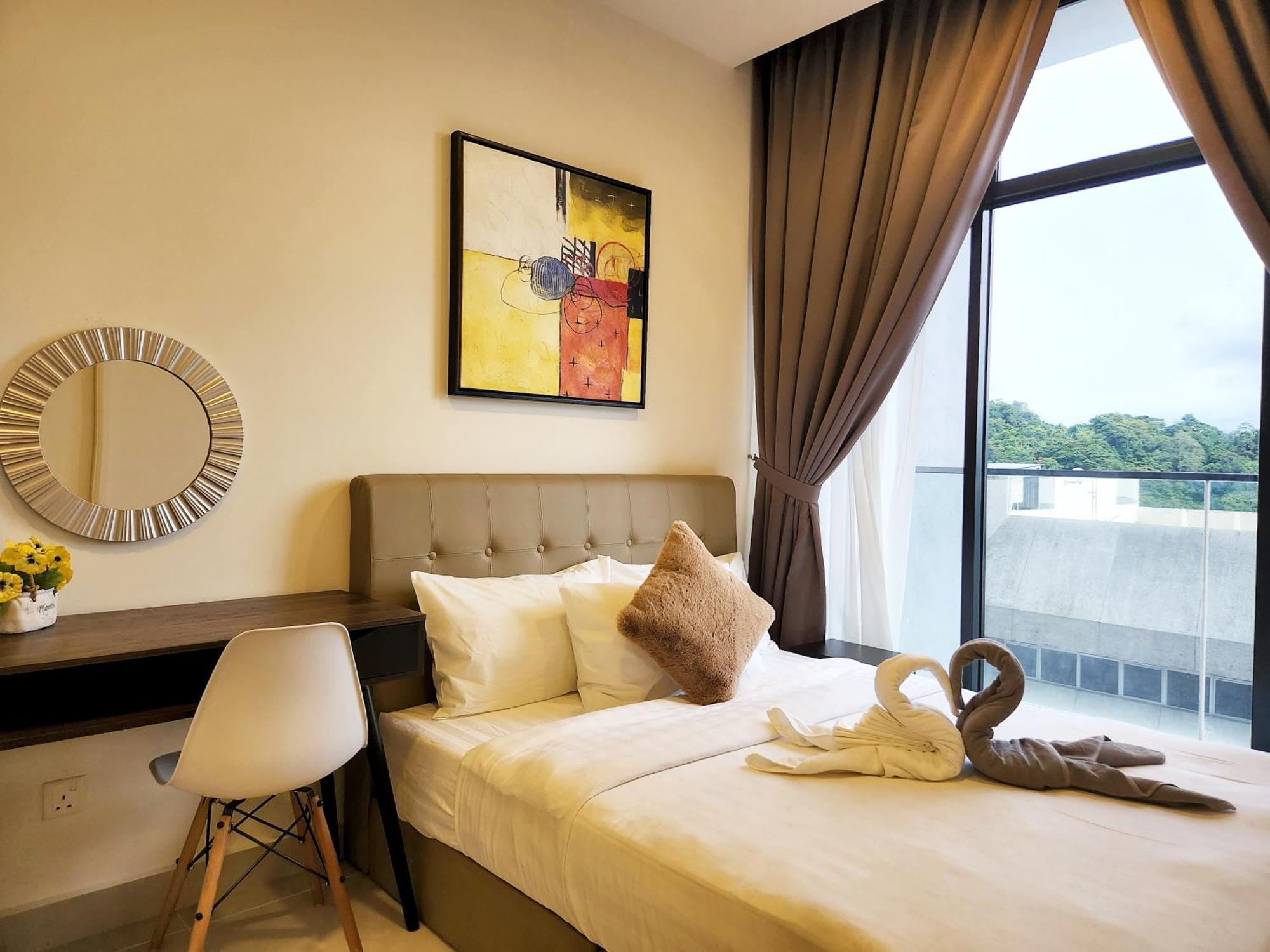 The Shore Kota Kinabalu City Centre By Lw Suites Rum bild