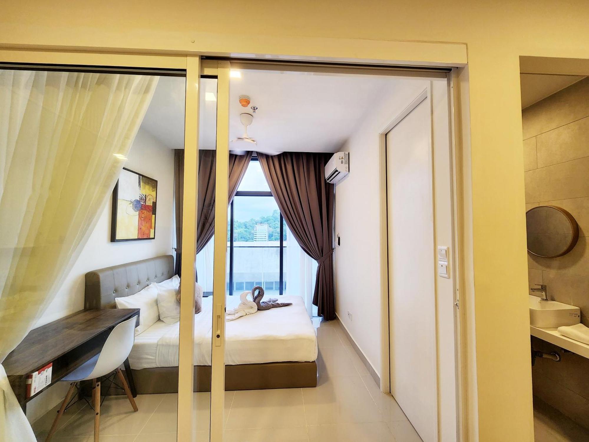 The Shore Kota Kinabalu City Centre By Lw Suites Rum bild